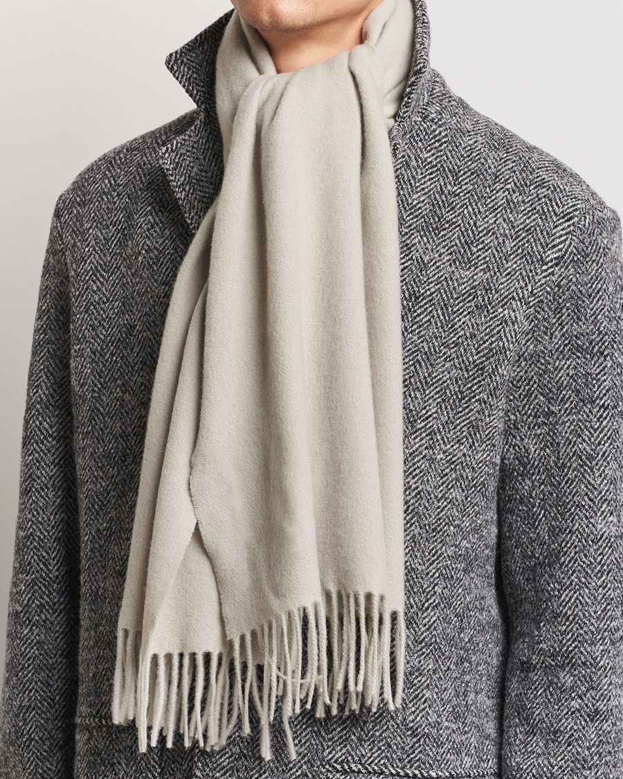 Mies |  | Samsøe Samsøe | Efin Wool Scarf Abbey Stone