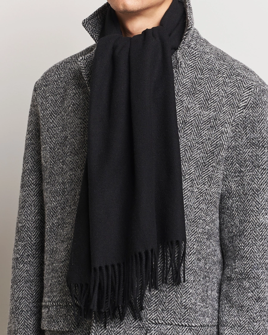 Mies |  | Samsøe Samsøe | Efin Wool Scarf Black