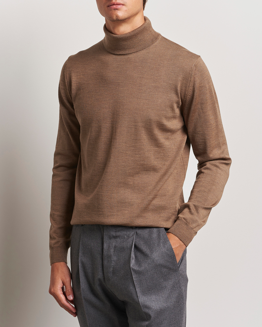 Mies |  | Stenströms | Merino Rollneck Brown