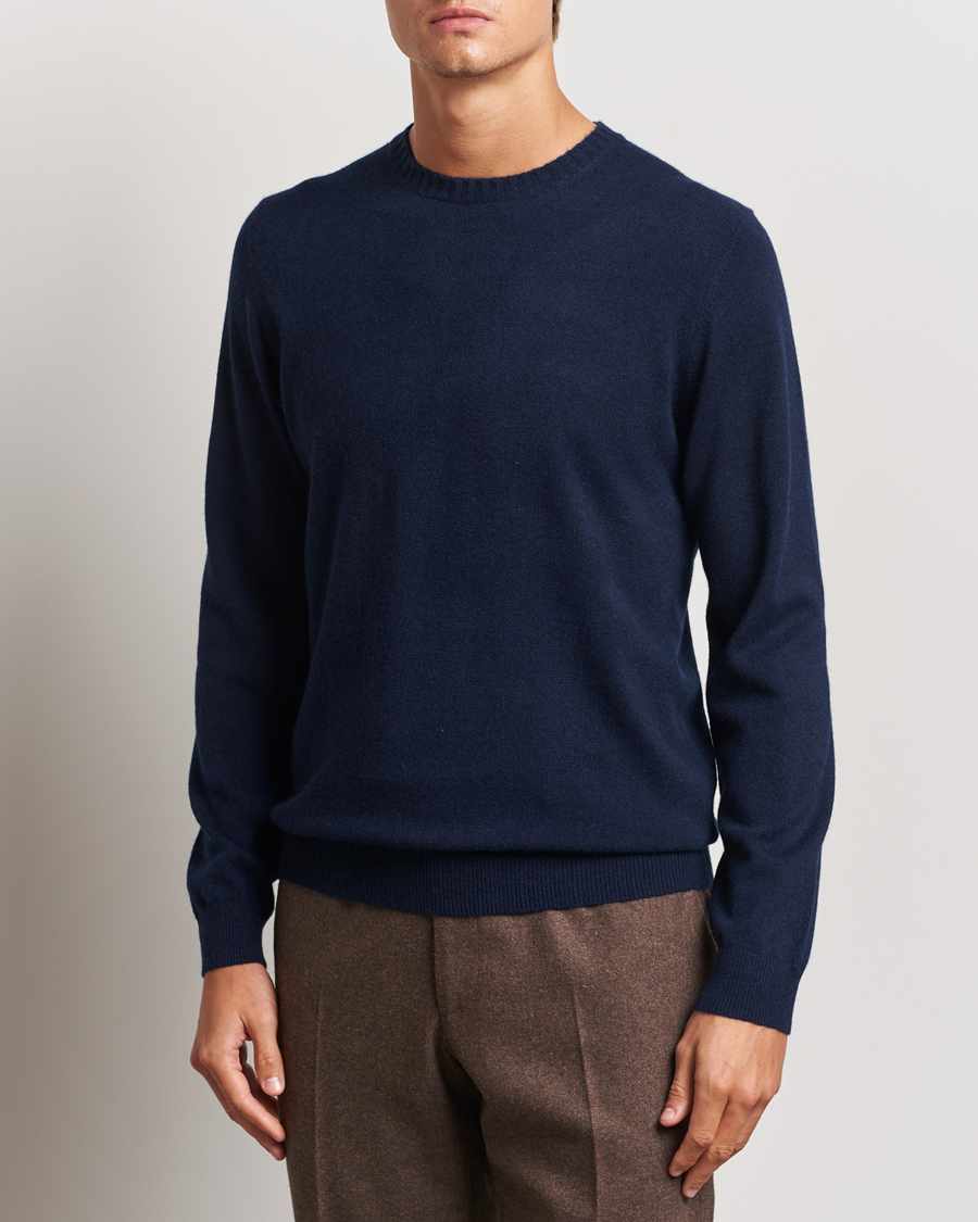 Mies |  | Stenströms | Cashmere Crewneck Navy