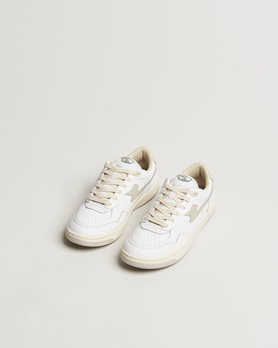 Mies |  | Stepney Workers Club | Pro Cup 01 S-Strike Leather Sneaker White Putty