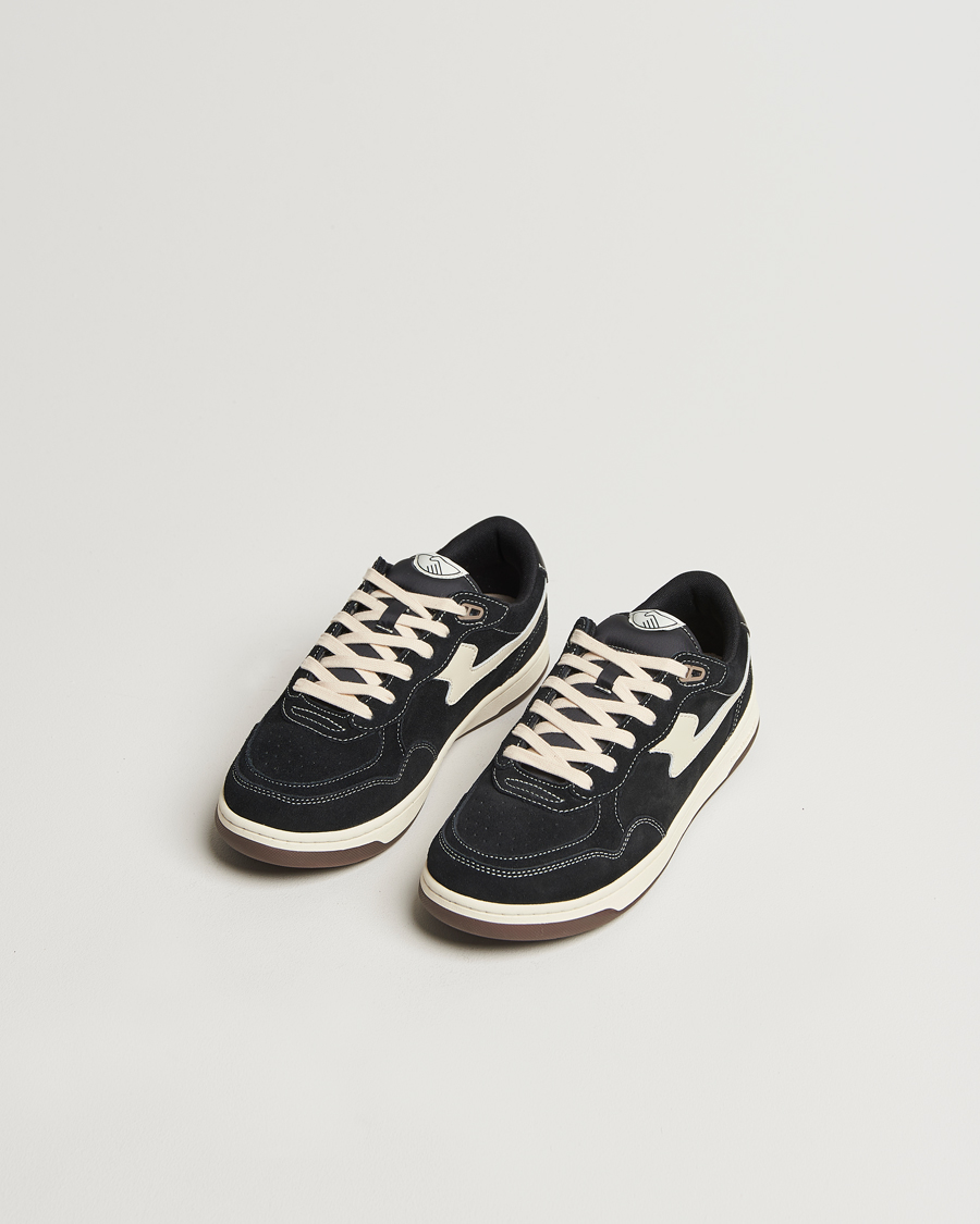 Mies |  | Stepney Workers Club | Pro Cup 01 S-Strike Suede Sneaker Black White