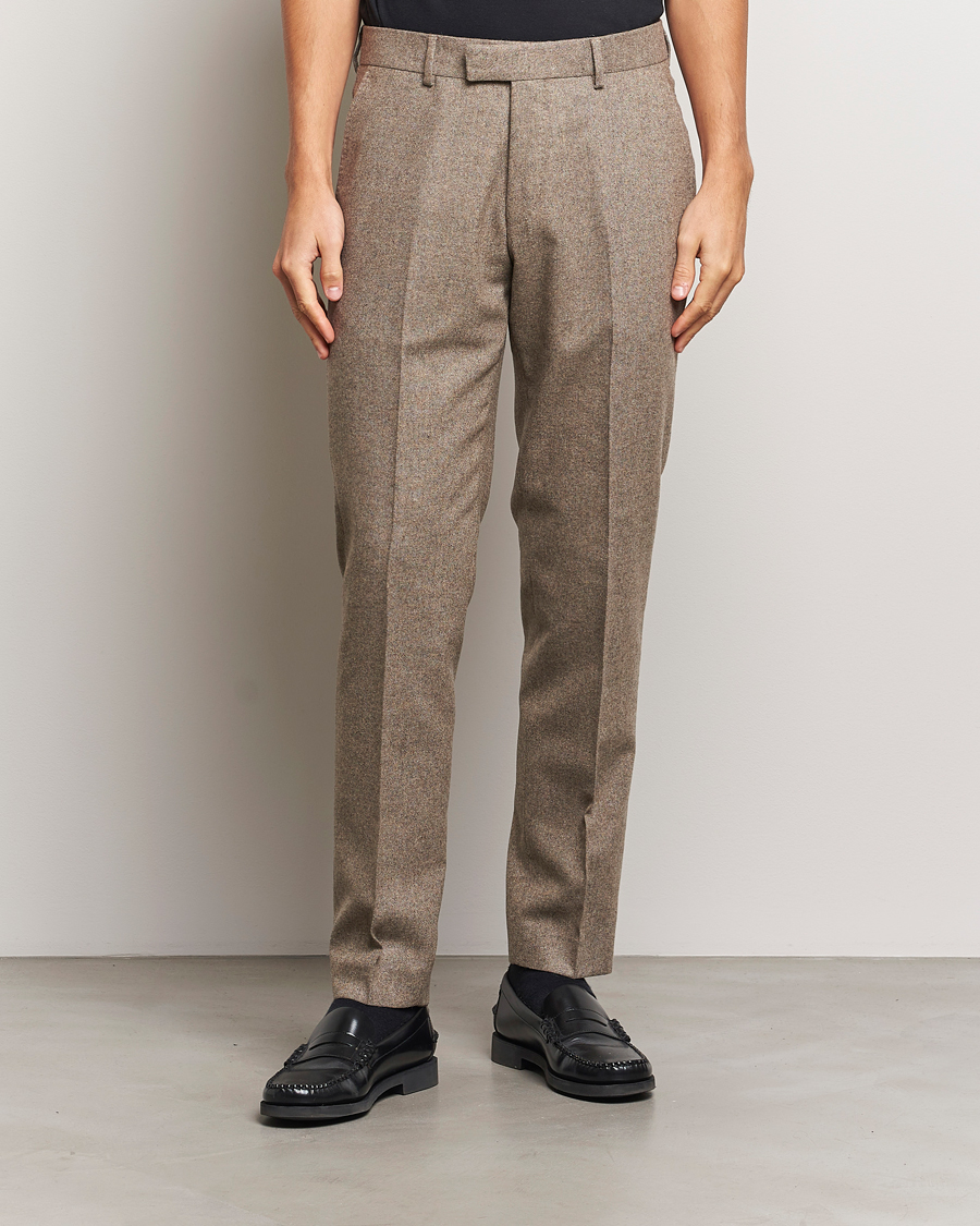 Mies |  | Tiger of Sweden | Tenuta Brushed Wool Trousers Burlywood