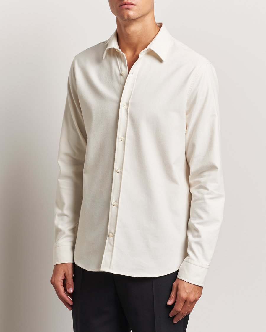 Mies |  | Tiger of Sweden | Benjamins Brushed Twill Shirt Seashell