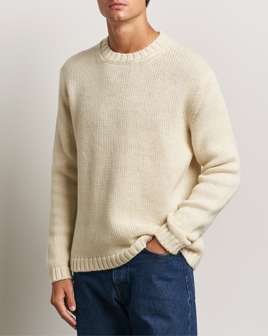 Mies |  | Tiger of Sweden | Gregory Swedish Wool Sweater Seashell