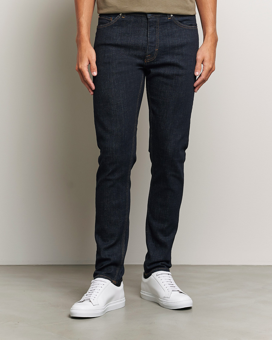 Mies |  | Tiger of Sweden | Evolve Stretch Cotton Jeans Royal Blue