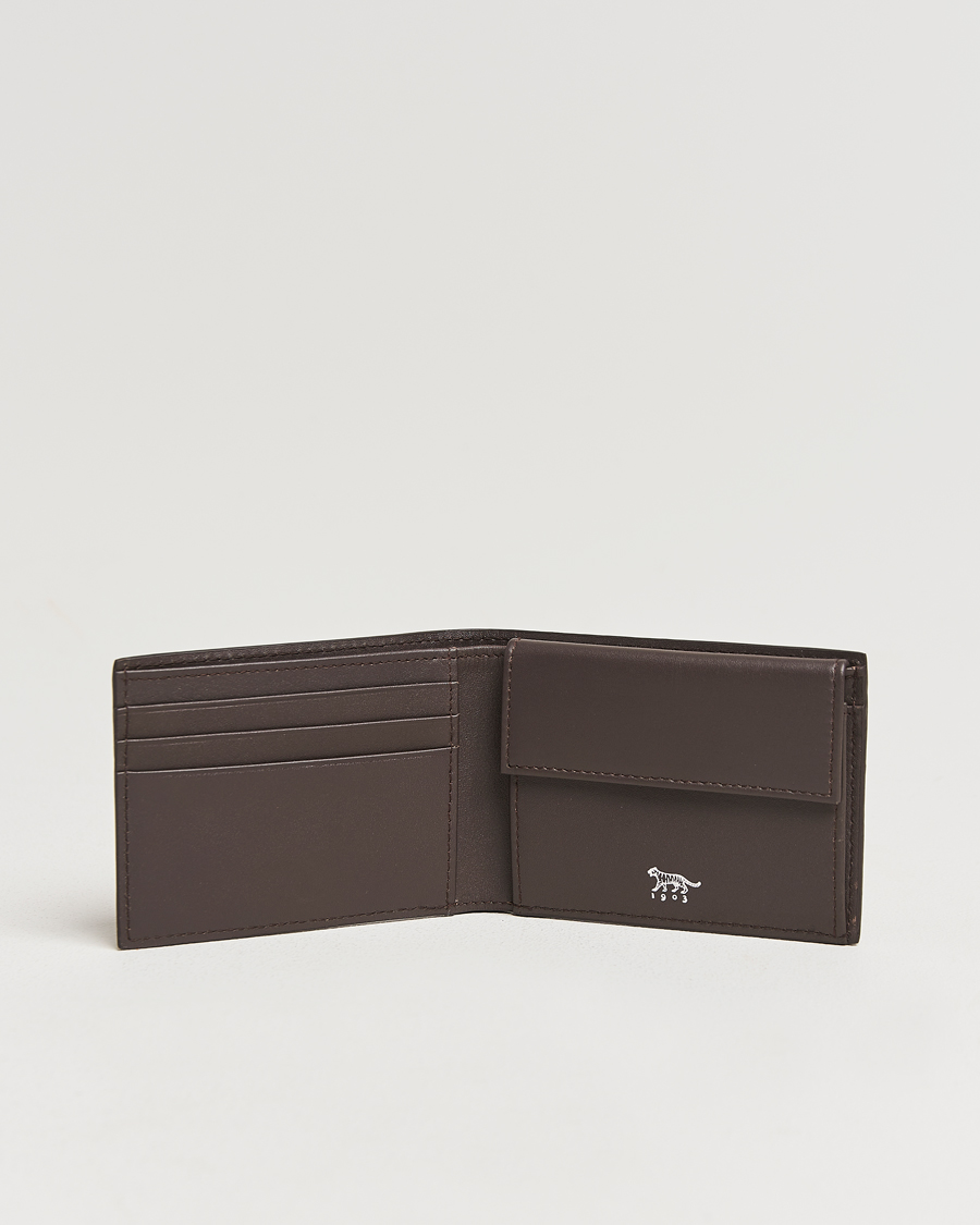 Mies |  | Tiger of Sweden | Wivalius Leather Wallet Dark Brown