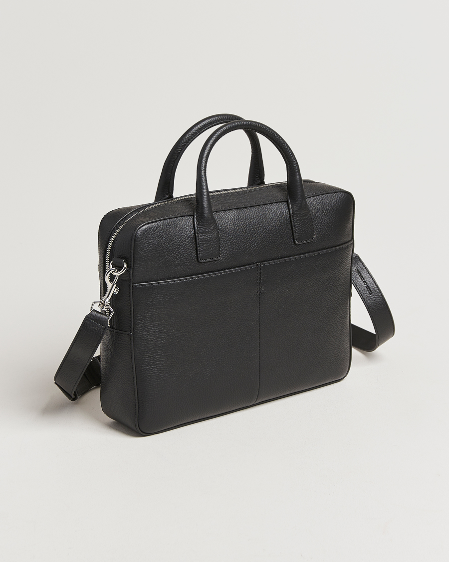 Mies |  | Tiger of Sweden | Beckholmen Leather Briefcase Black