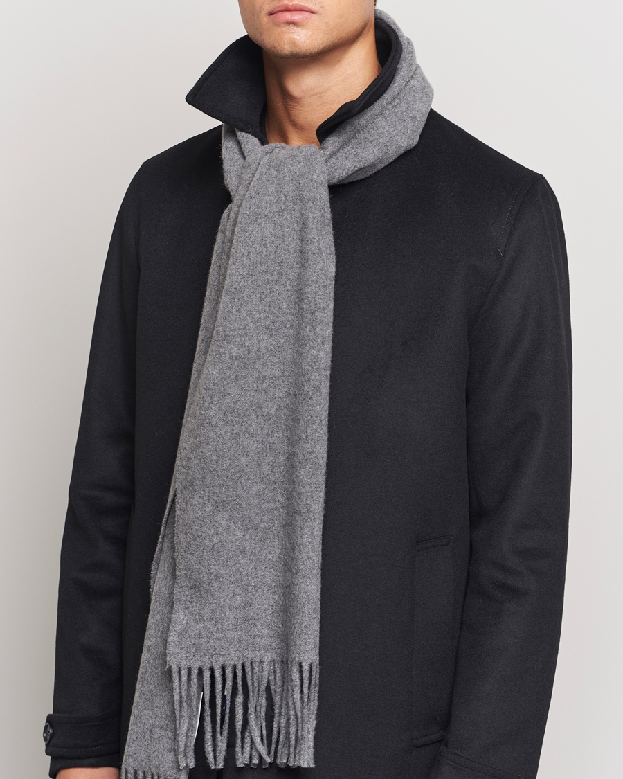 Mies |  | Tiger of Sweden | Sylan Wool Scarf Charcoal