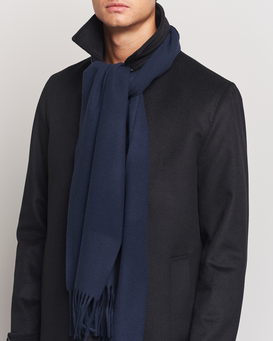 Mies |  | Tiger of Sweden | Sylan Wool Scarf Light Ink