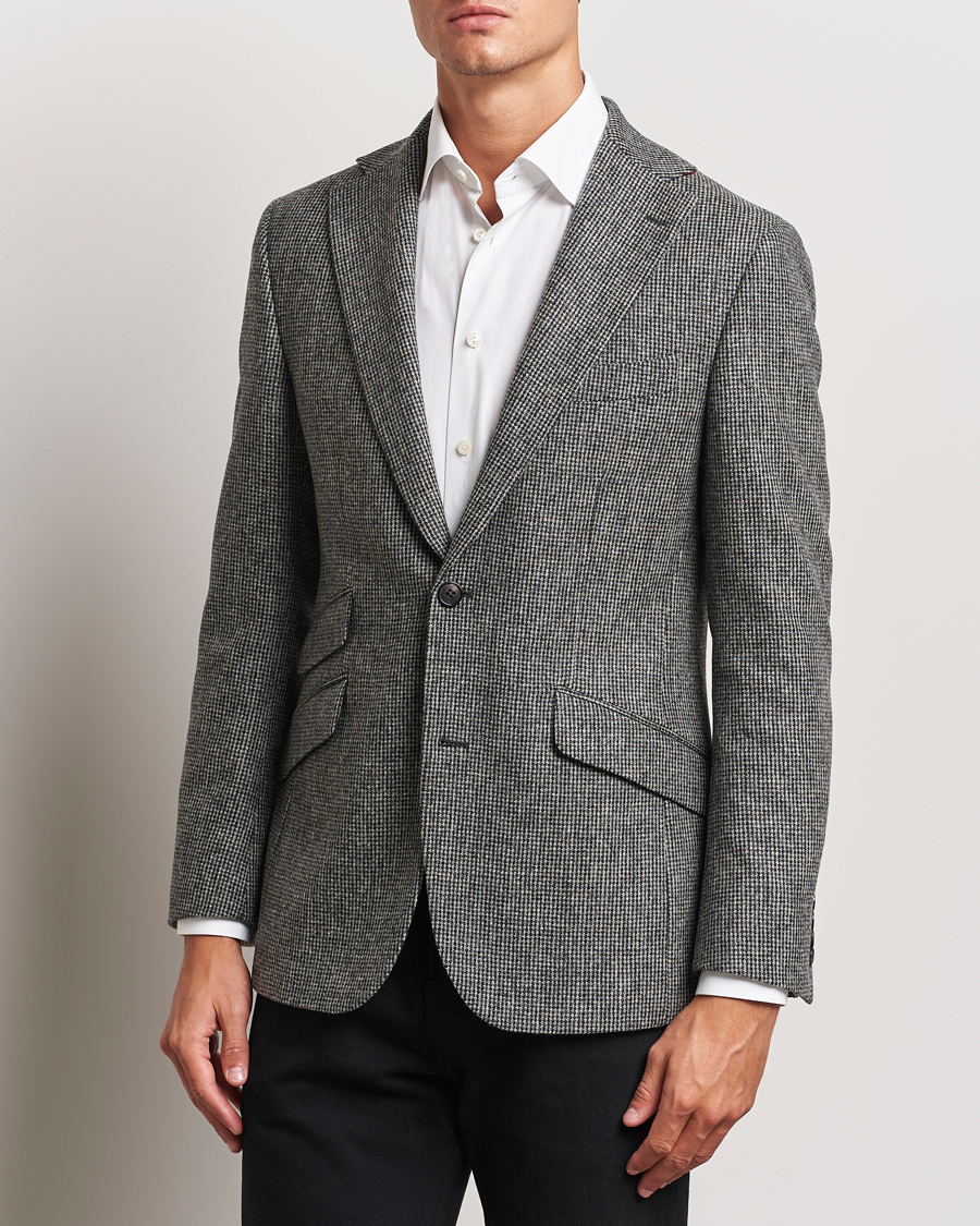 Mies |  | Walker Slater | Edward Lambswool Pepita Blazer Grey/Black