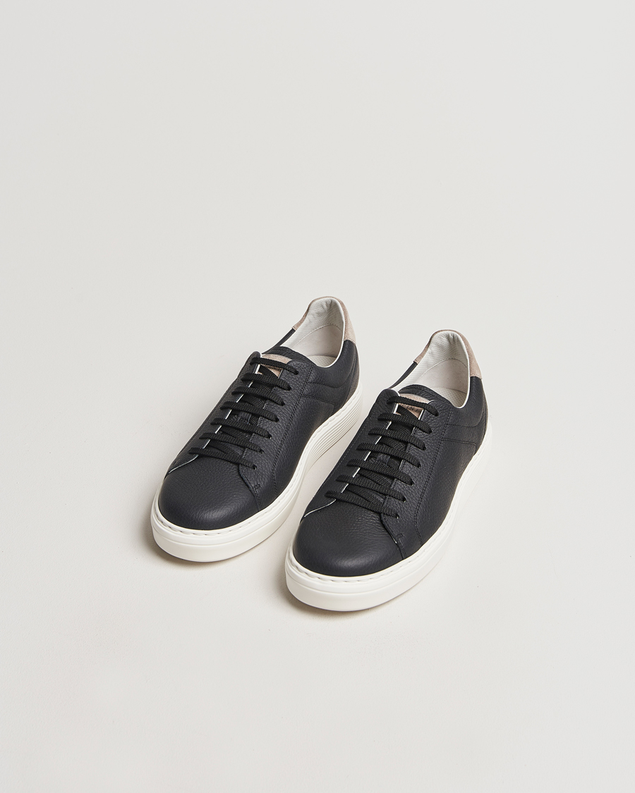 Mies |  | Brunello Cucinelli | Classic Sneaker Black Calf