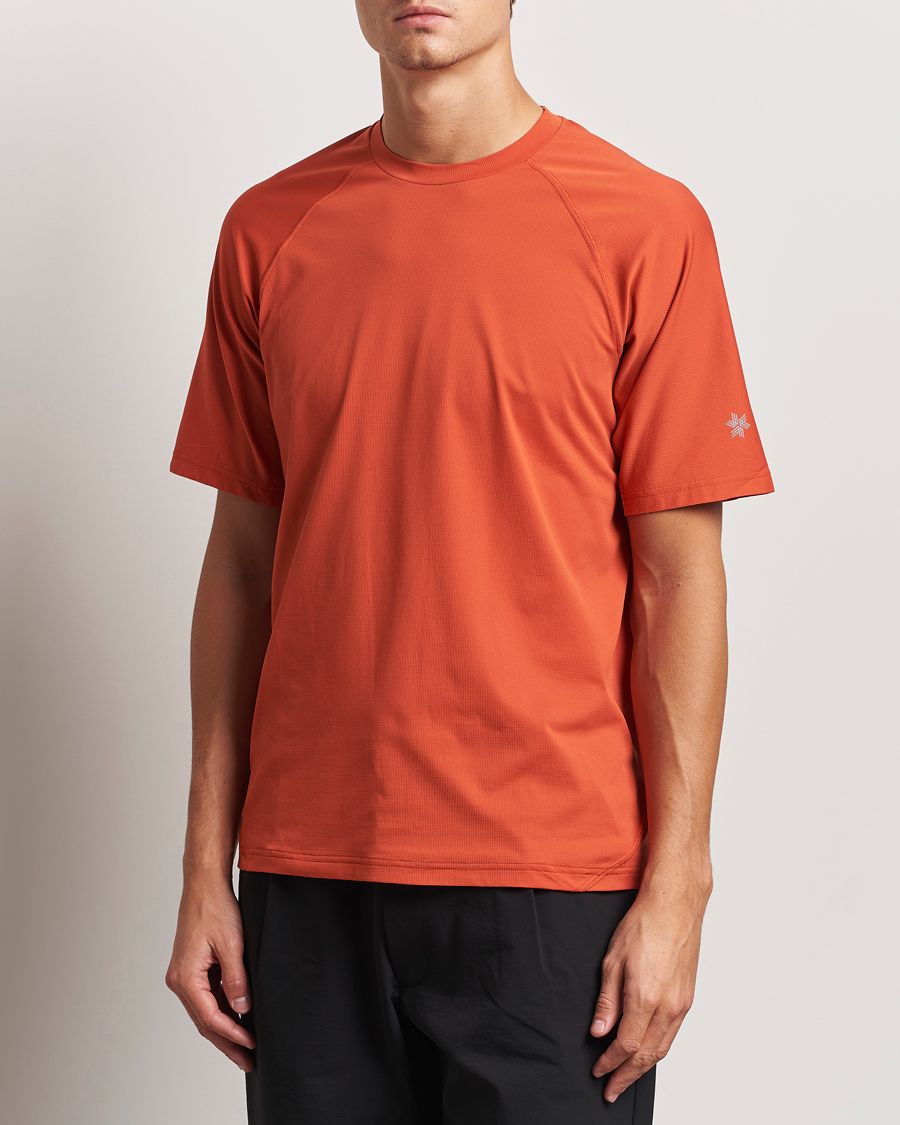 Mies |  | Goldwin | WF Dry T-Shirt Horizon Red