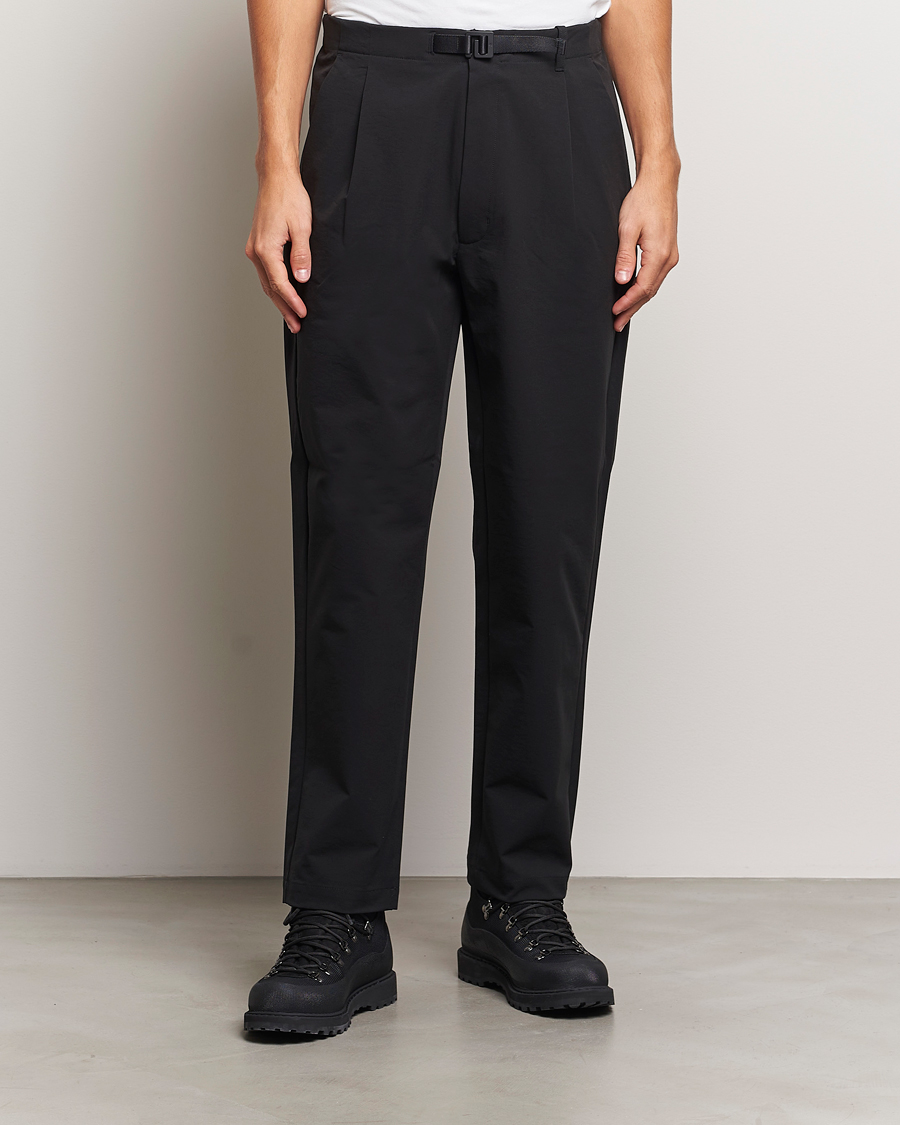 Mies |  | Goldwin | One Tuck Tapered Stretch Pants Black