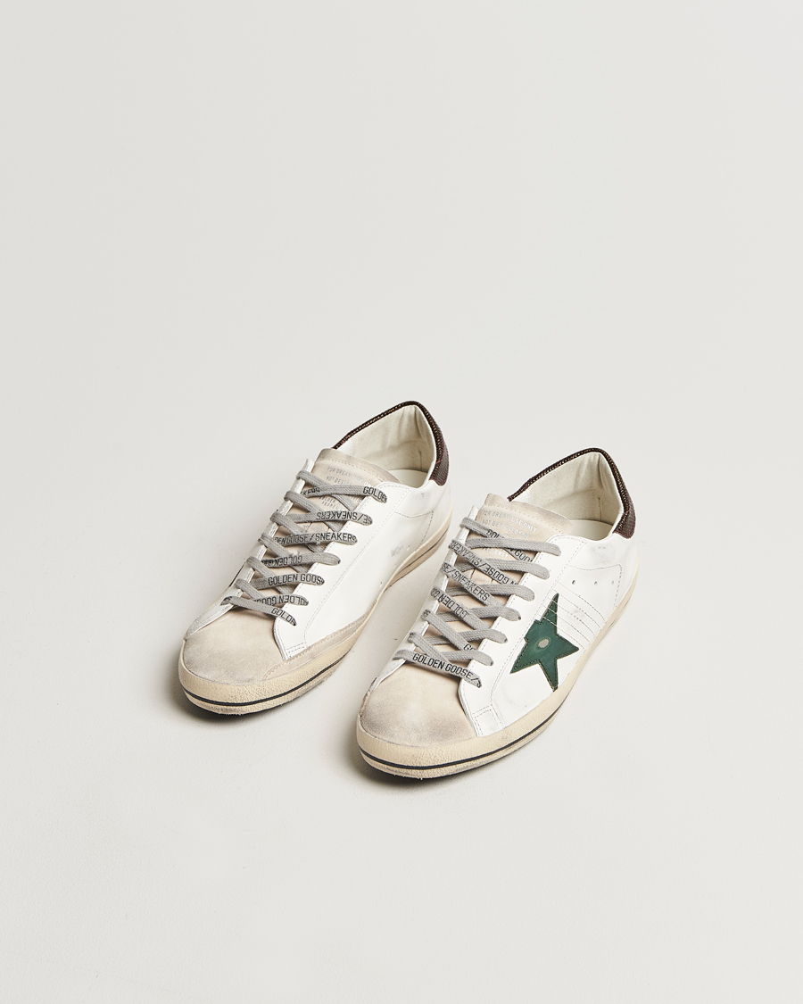 Mies |  | Golden Goose | Super-Star Sneakers White/Green