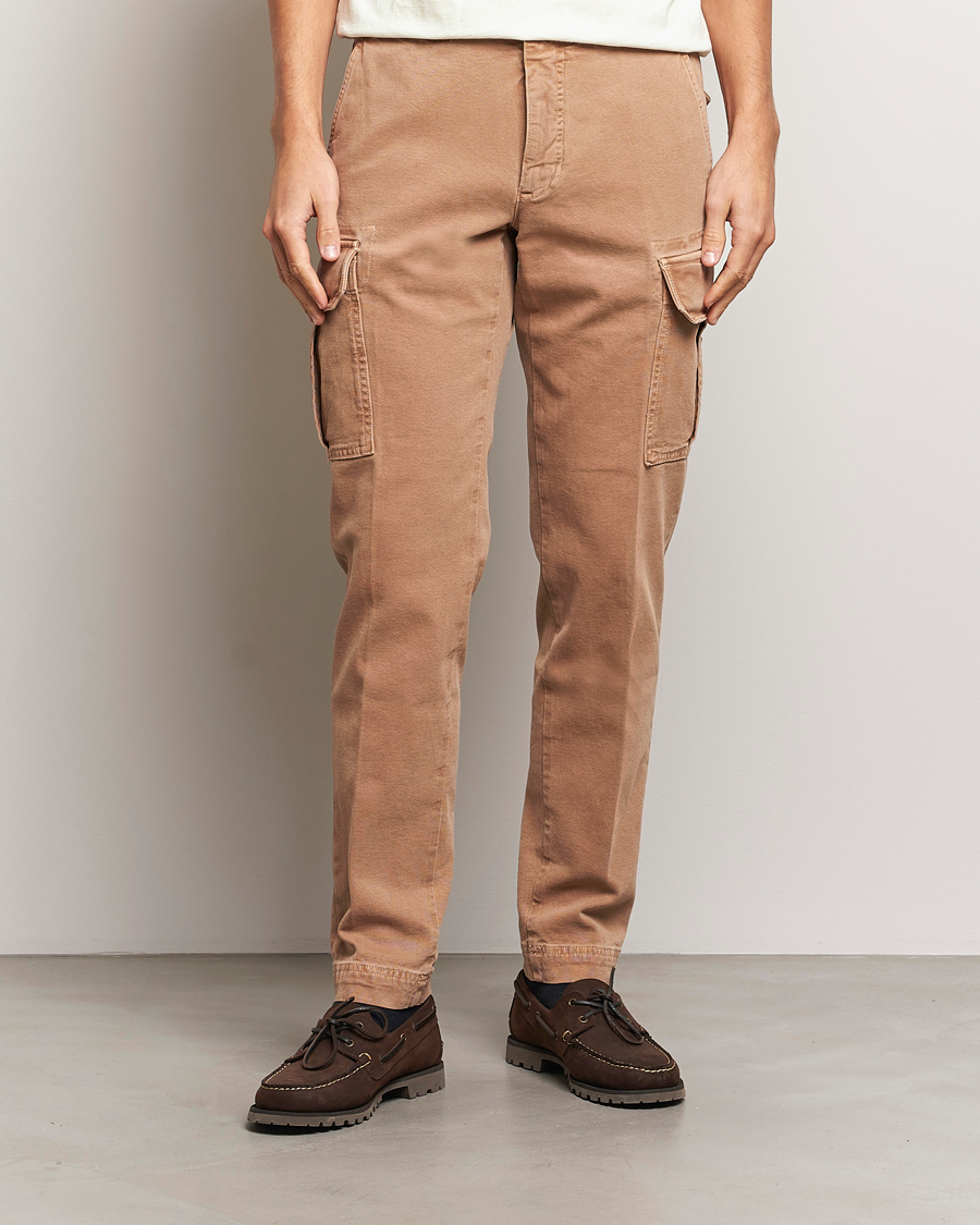 Mies |  | Incotex | Slim Fit Cargo Pants Military