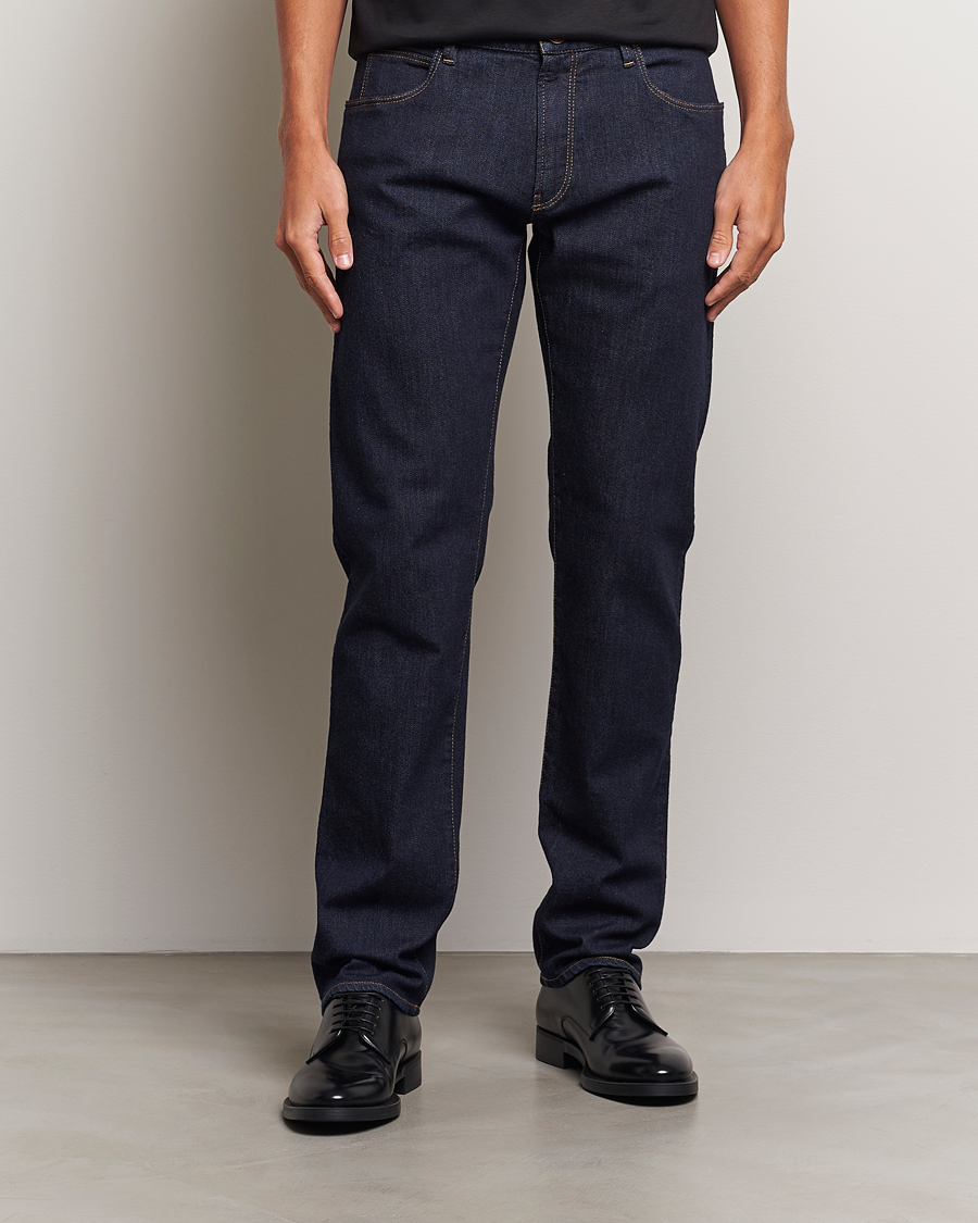 Mies | Uudet tuotekuvat | Giorgio Armani | 5-Pocket Denim Pants Dark Indigo