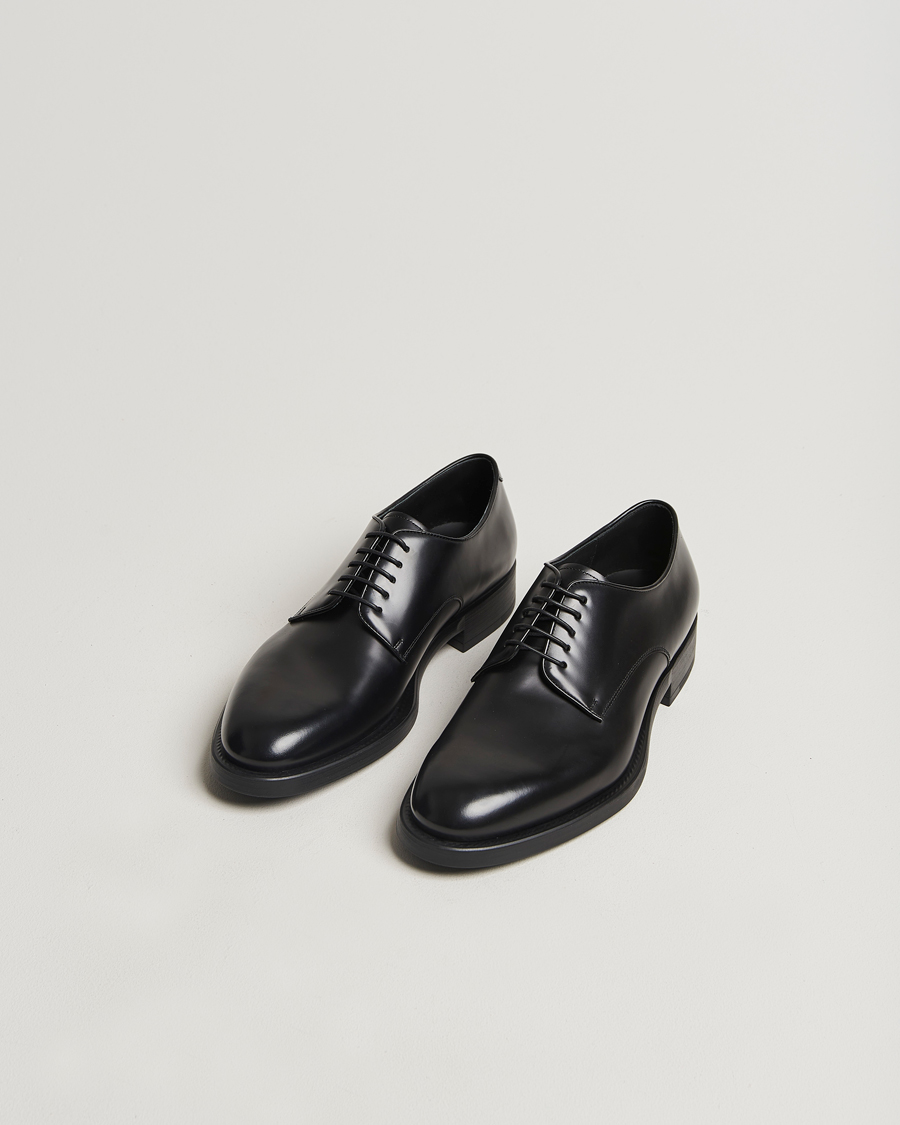 Mies |  | Giorgio Armani | Lace Up Derby Shoes Black Calf