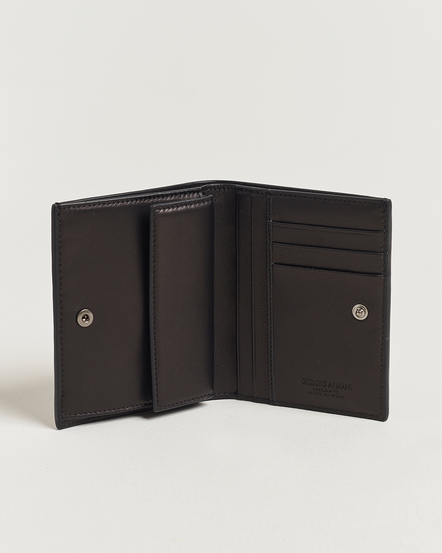 Mies |  | Giorgio Armani | Nappa Leather Wallet Black