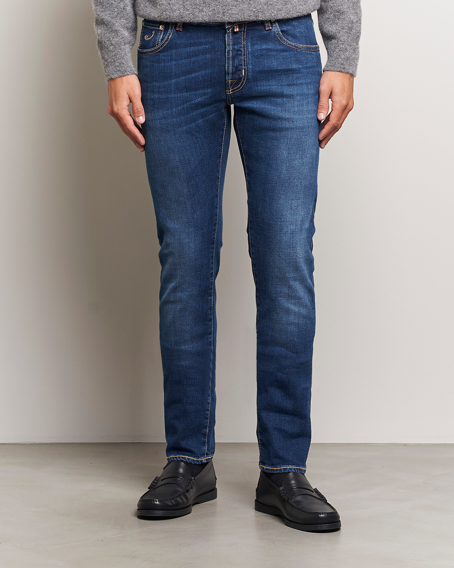 Mies | Slim fit | Jacob Cohën | Nick Limited Edition Slim Fit Jeans Mid Blue