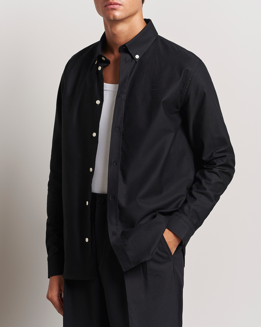 Mies |  | LES DEUX | Konrad Oxford Shirt Black