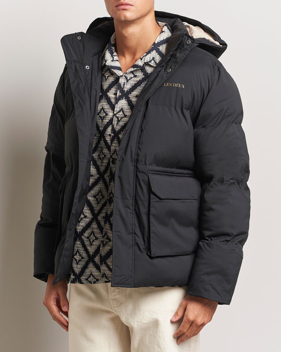 Mies |  | LES DEUX | Montreal Puffer Jacket Black