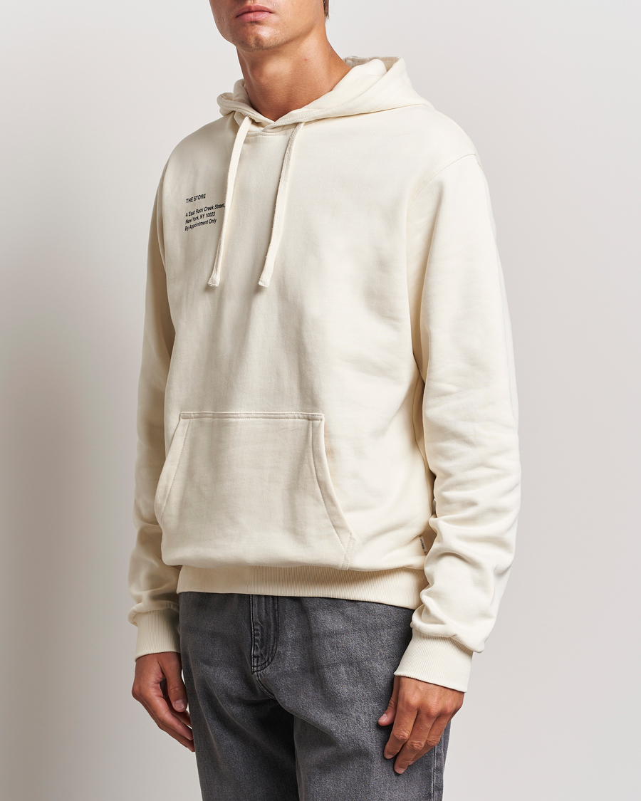 Mies |  | LES DEUX | Neighborhood Hoodie Ivory/Black