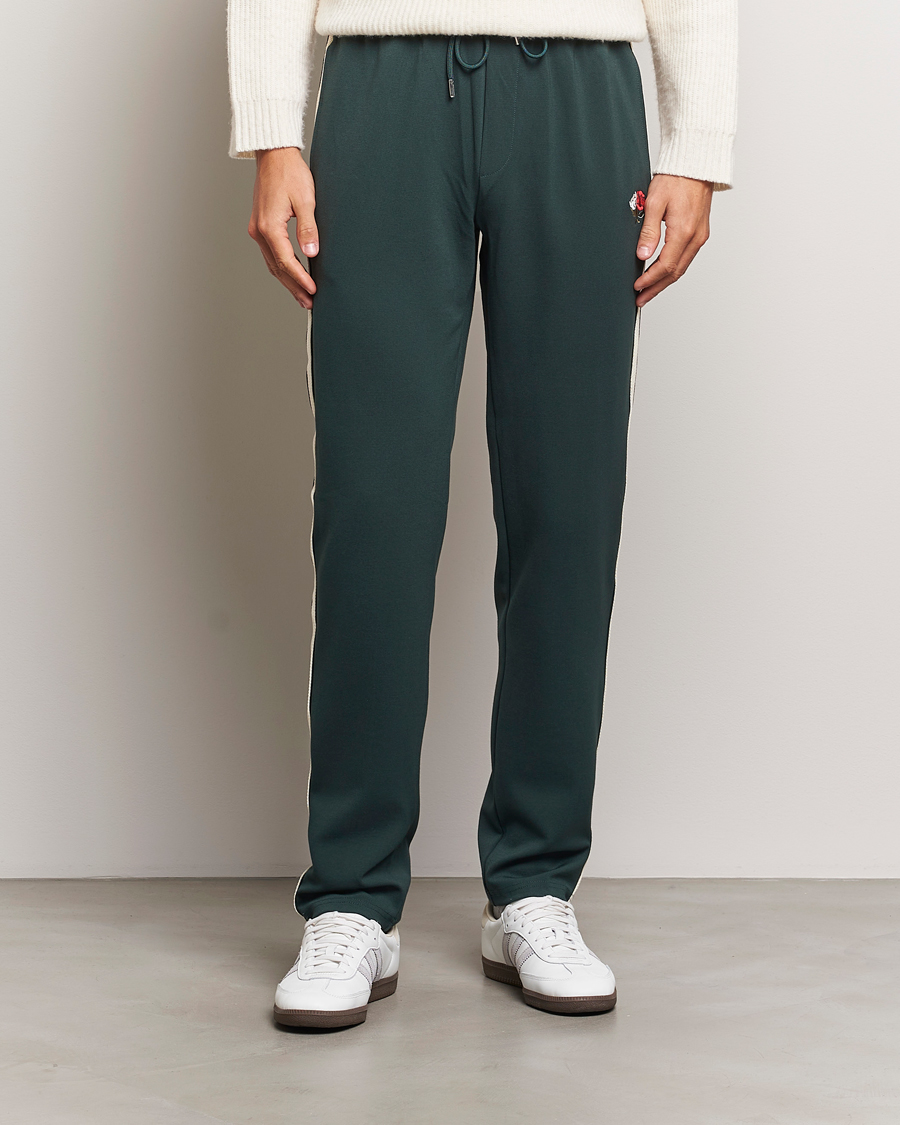 Mies |  | LES DEUX | Sterling Track Pants 2.0 Pine Green/Ivory