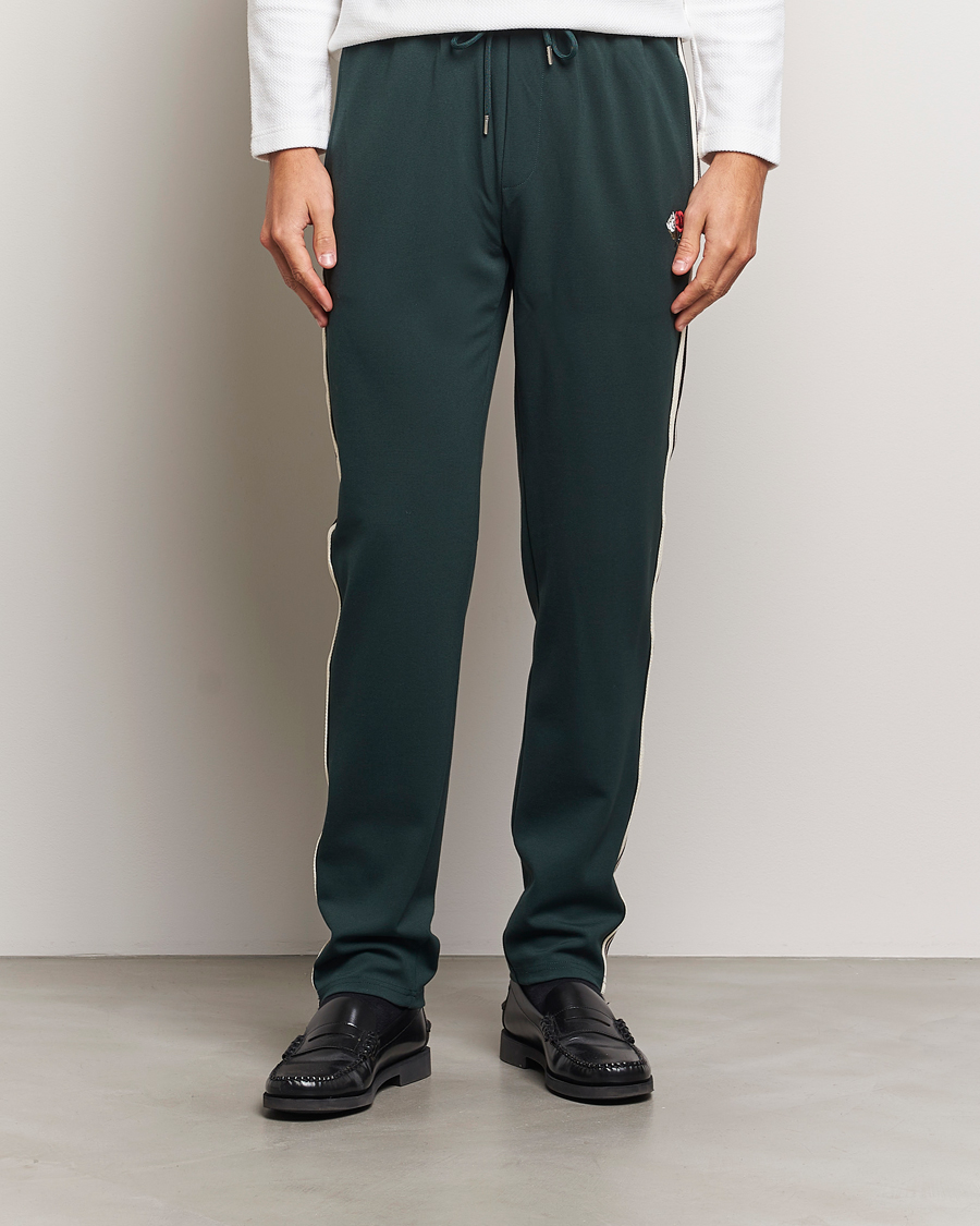 Mies |  | LES DEUX | Sterling Track Pants 2.0 Pine Green/Ivory