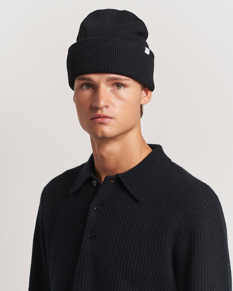 Mies |  | LES DEUX | Wayne Wool Beanie Black