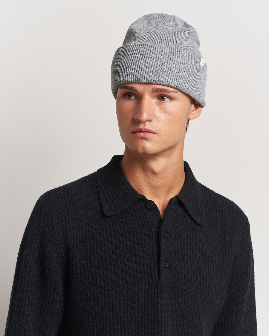 Mies |  | LES DEUX | Wayne Wool Beanie Grey Melange