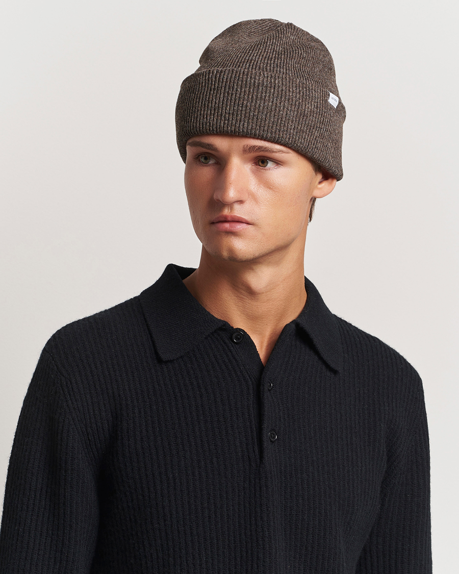 Mies |  | LES DEUX | Wayne Wool Beanie Mountain Grey Melange