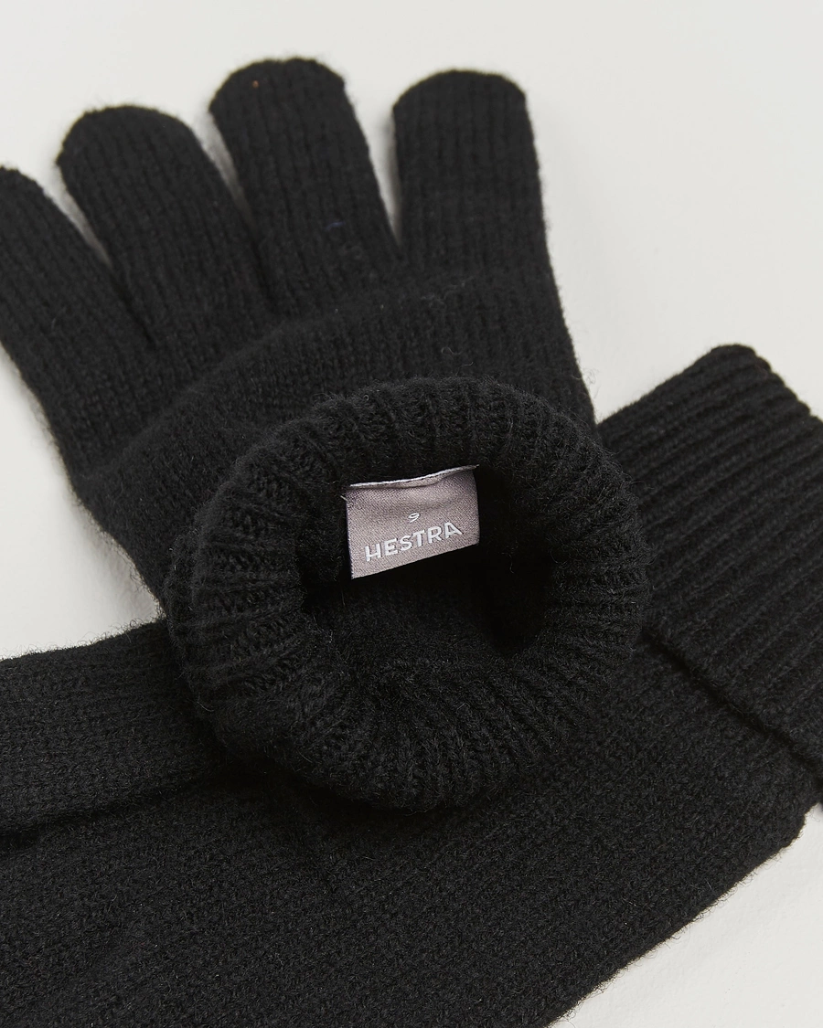 Mies |  | Hestra | Raggwool Glove Black