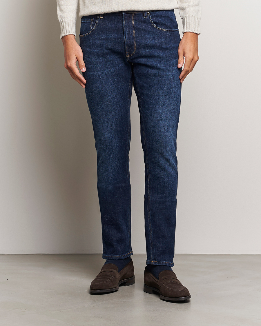 Mies |  | PT01 | Slim Fit Jeans Dark Blue