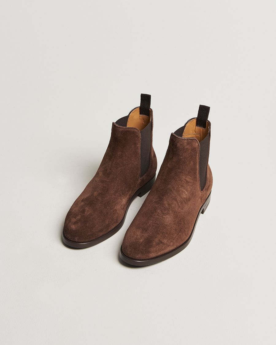 Mies | Chelsea nilkkurit | Ralph Lauren Purple Label | Chelsea Boots Dark Brown Suede