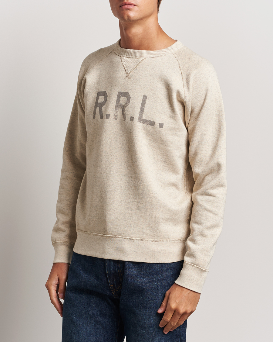 Mies |  | RRL | Raglan Sleeve Sweatshirt Oatmeal Heather