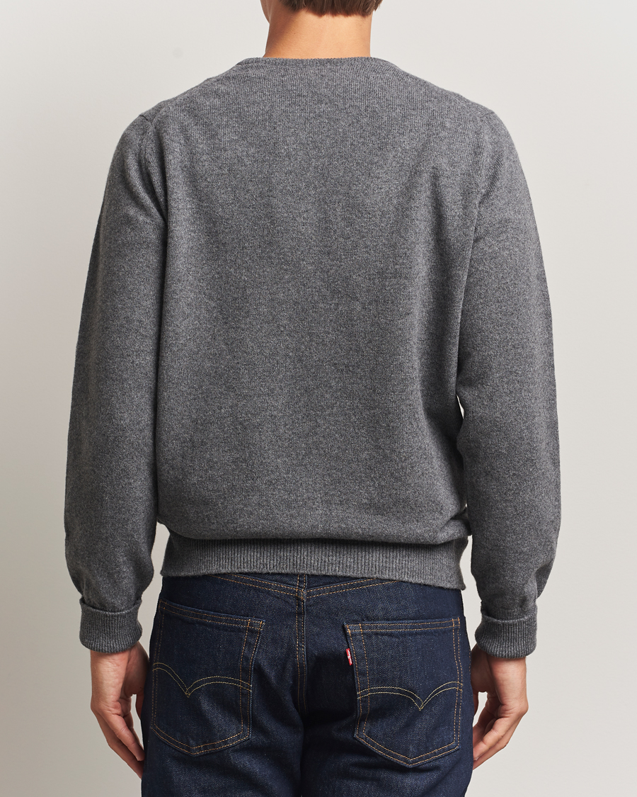 Mies | Puserot | William Lockie | Rob Lambswool Crewneck Cliff