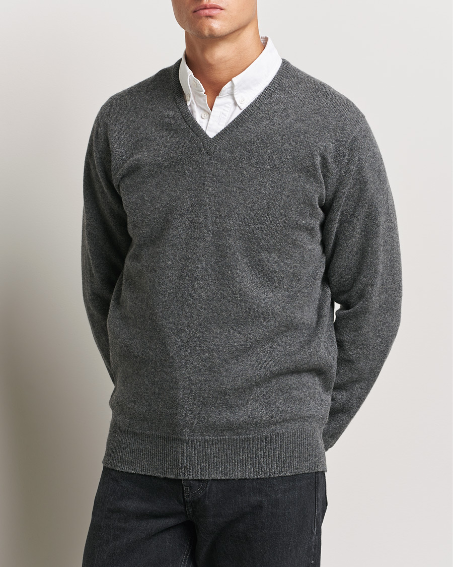 Mies |  | William Lockie | Rob Lambswool V-Neck Cliff