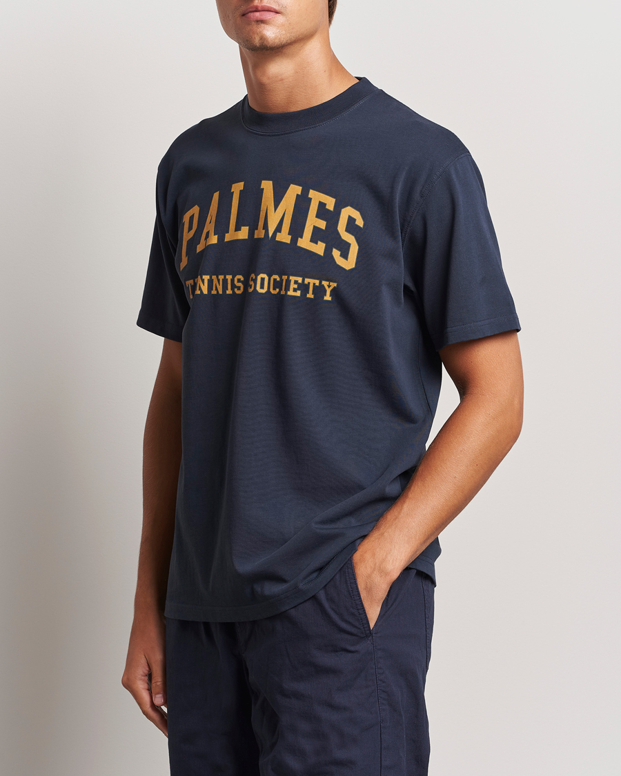 Mies |  | Palmes | Ivan T-Shirt Navy