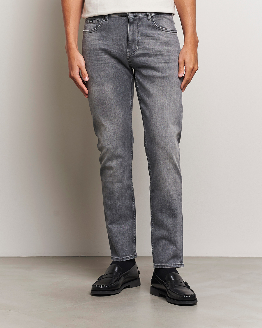 Mies |  | BOSS BLACK | Delaware Jeans Medium Grey