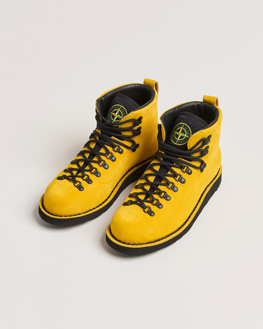 Mies |  | Stone Island | Suede Boot Yellow