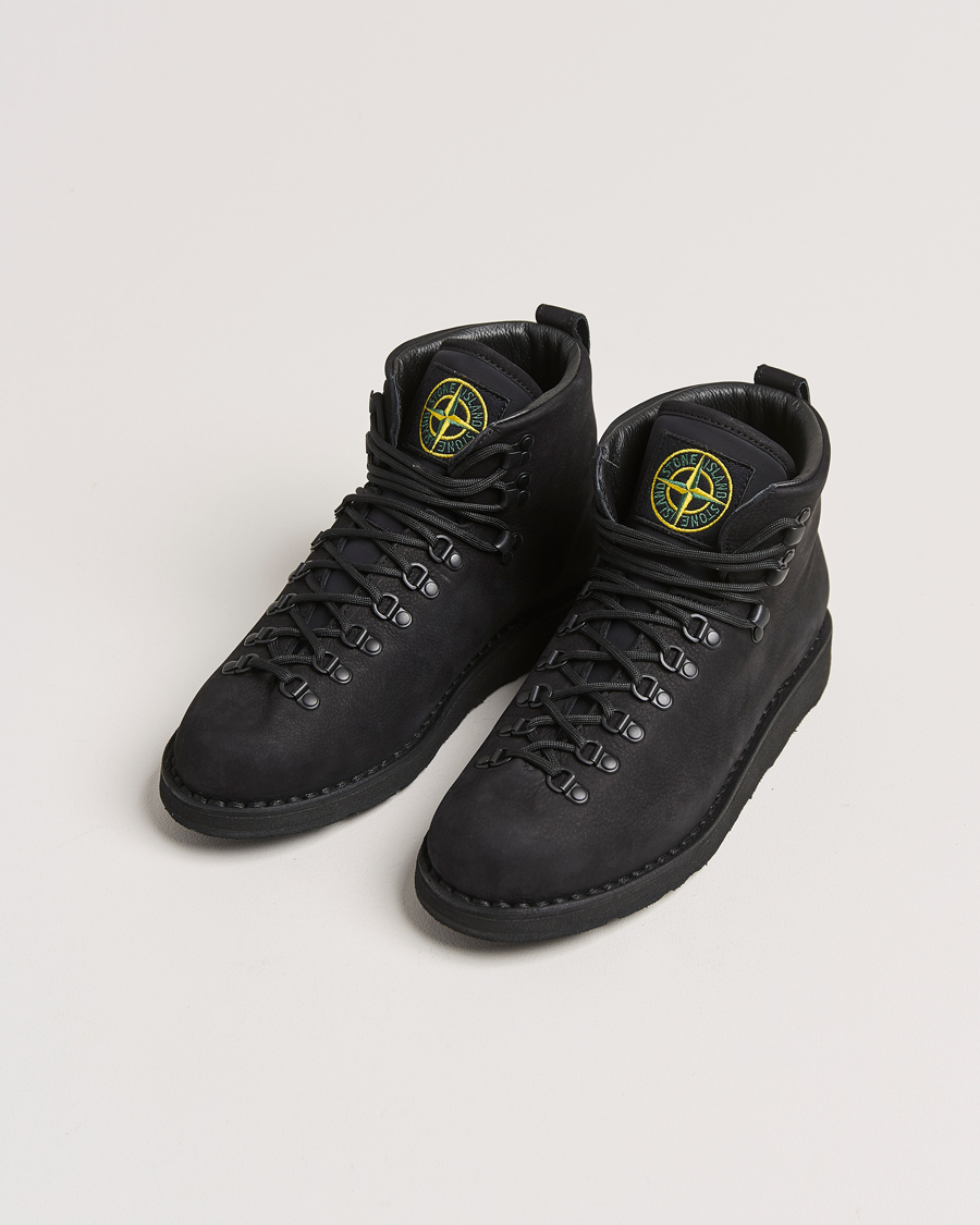 Mies |  | Stone Island | Nubuck Boot Black