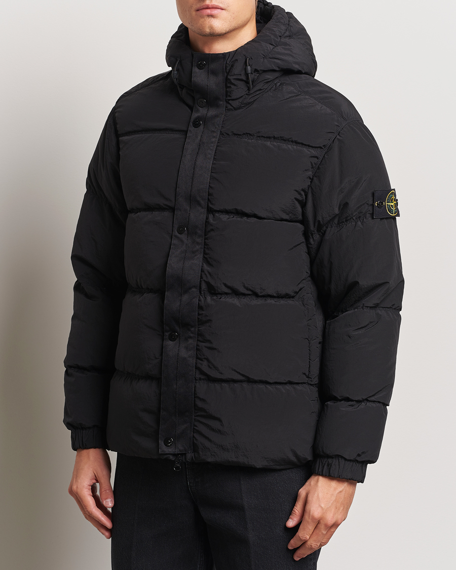 Mies |  | Stone Island | Nylon Metal Down Jacket Black