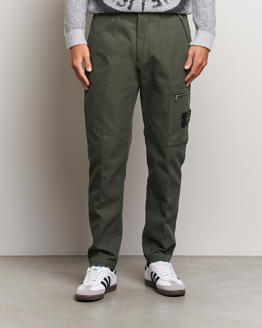 Mies |  | Stone Island | Cotton Nylon Trousers Musk