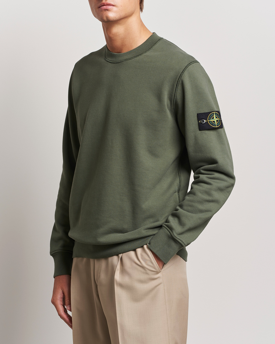 Mies |  | Stone Island | Garment Dyed Fleece Sweatshirt Musk