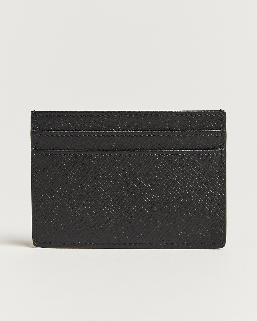 Mies | Asusteet | Smythson | Panama Flat Cardholder  Black