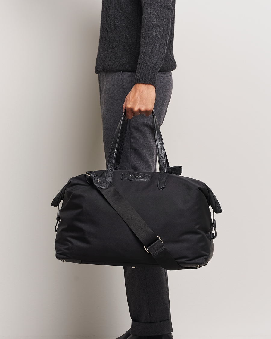 Mies |  | Smythson | Canvas Norton Travel Bag Black