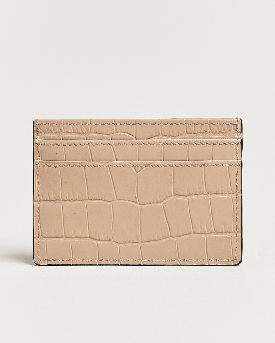 Mies |  | Smythson | Mara Flat Cardholder Sandstone