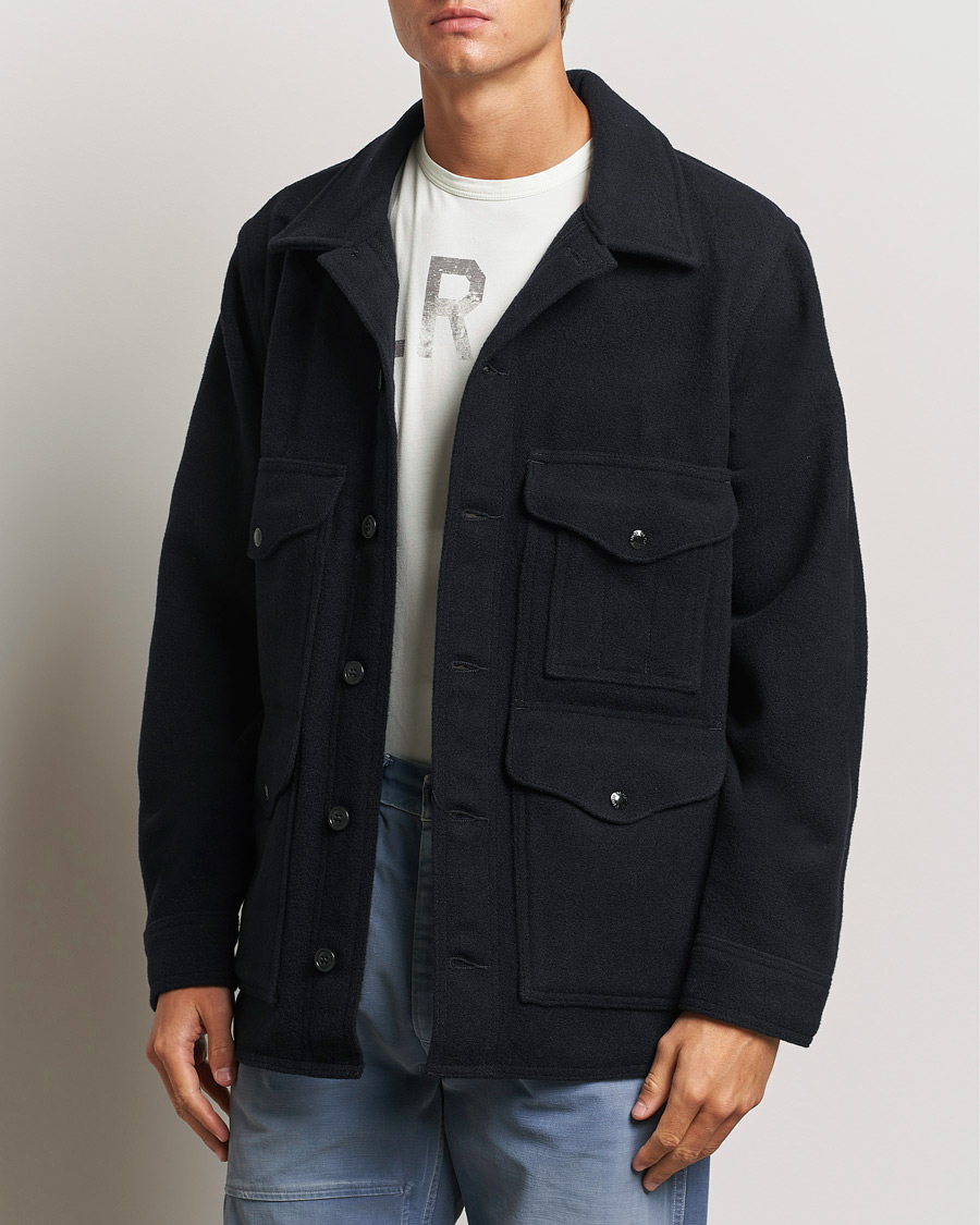 Mies |  | Filson | Mackinaw Wool Cruiser Dark Navy