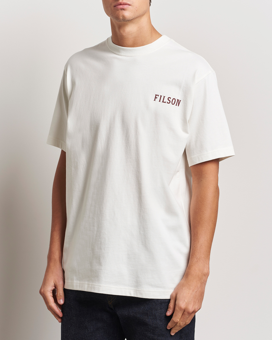 Mies |  | Filson | Printed Cotton T-Shirt Snow White